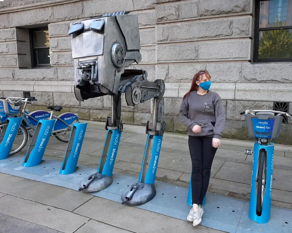 AT-ST Mobi Bike Installation