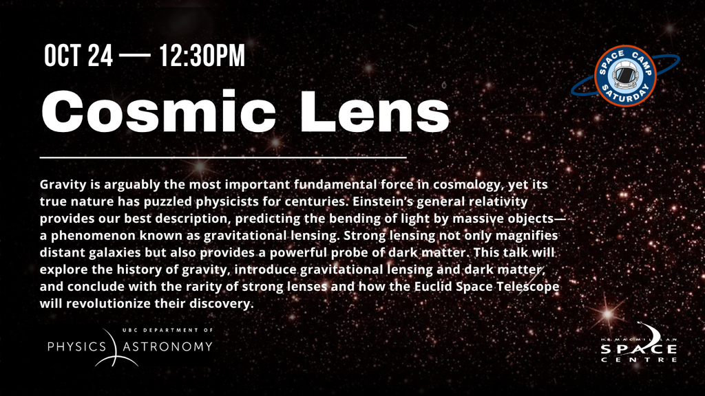 Cosmic Lens Space Camp Saturday