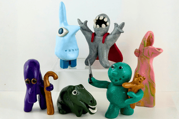 Clay art by Heike Royer
