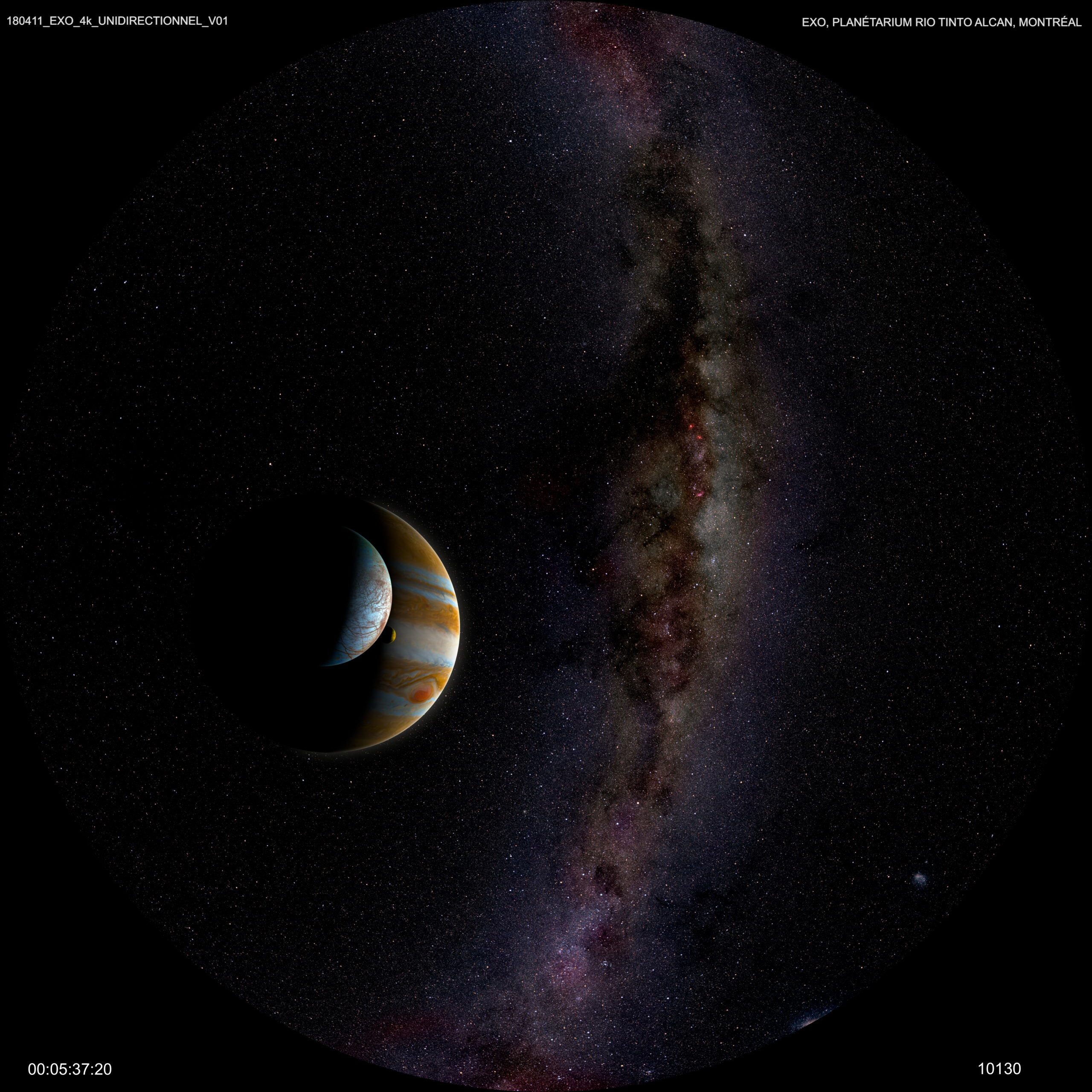 Space visualization from EXO: Are We Alone?