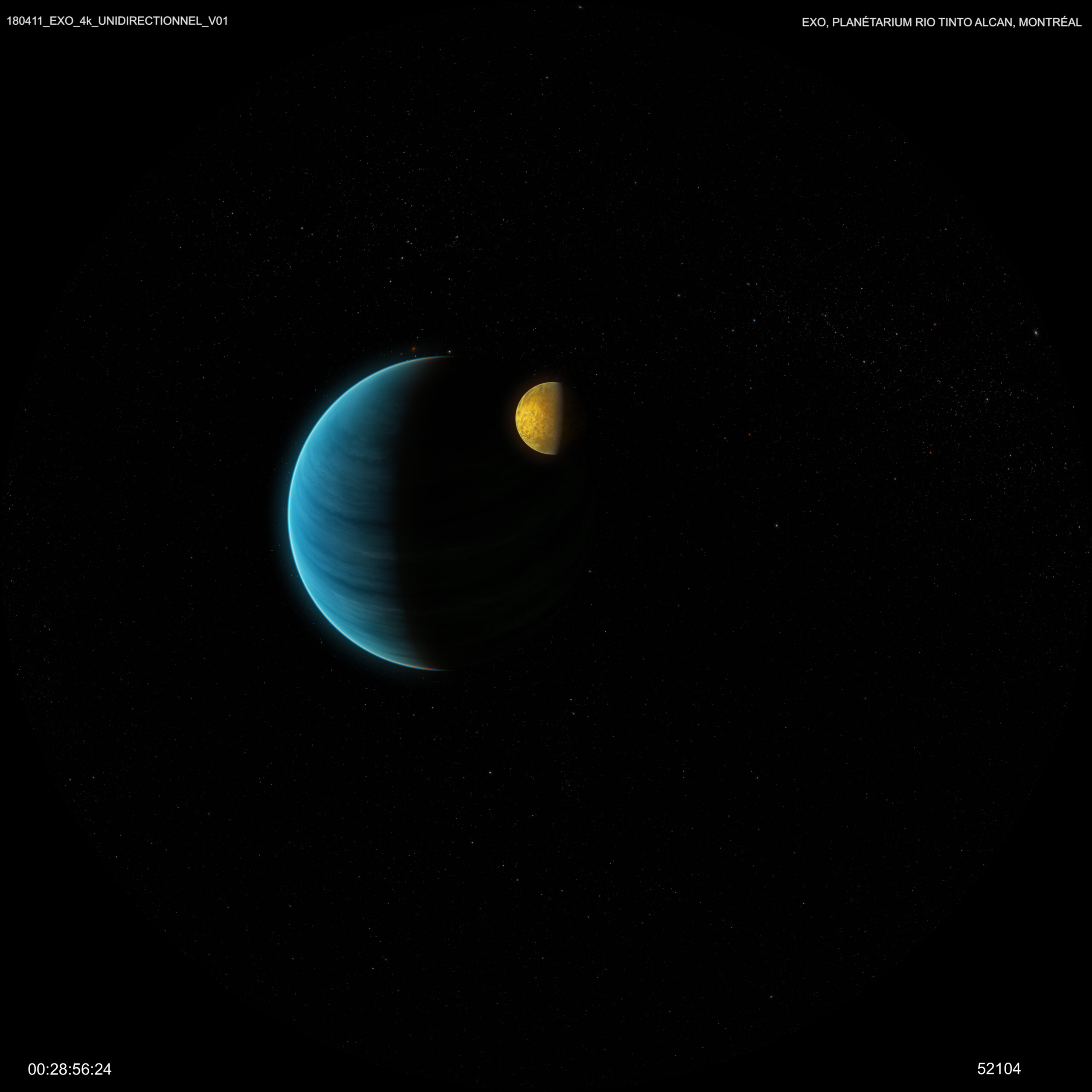 Immersive scene from EXO: Are We Alone?